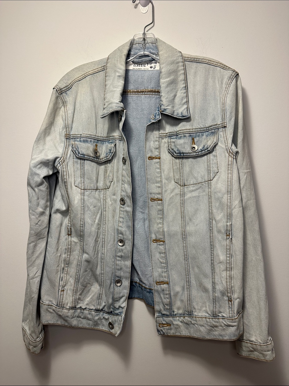 Topman Light Blue Denim Jacket